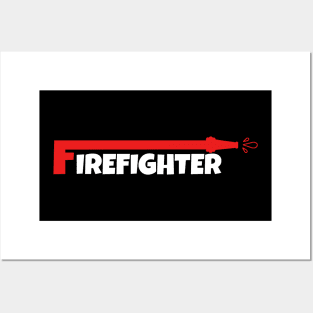 firefighter Posters and Art